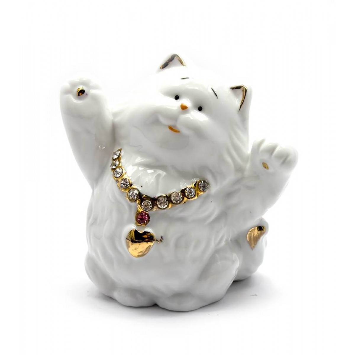 

Кот фарфор (10х9х6 см)