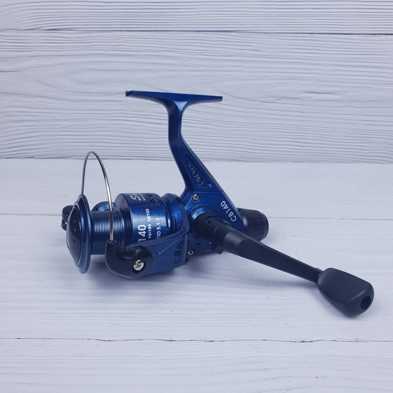 

Катушка для рыбалки кобра Shark Cobra CB140 катушка с задним фрикционом, Серый