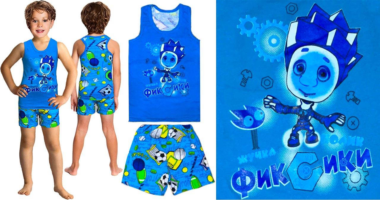 

Комплект борцовка и шорты Фиксики 01.06.05