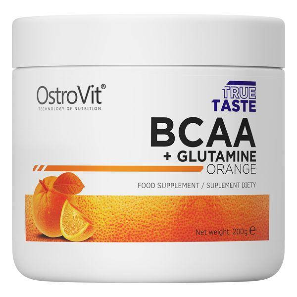 

BCAA OstroVit BCAA + Glutamine, 200 грамм Апельсин