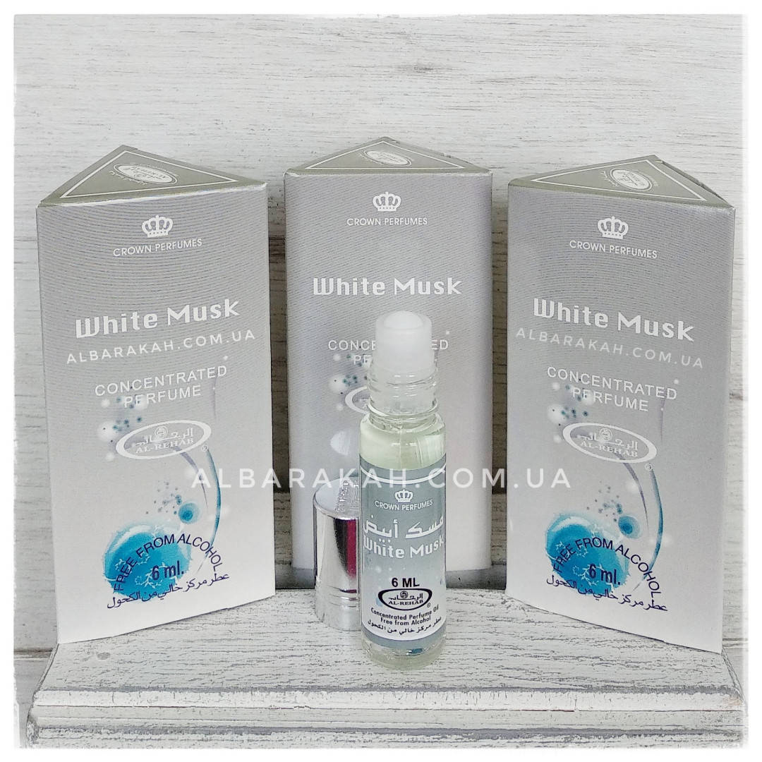 

Арабские масляные духи White Musk Al Rehab (Аль Рехаб) 6 мл