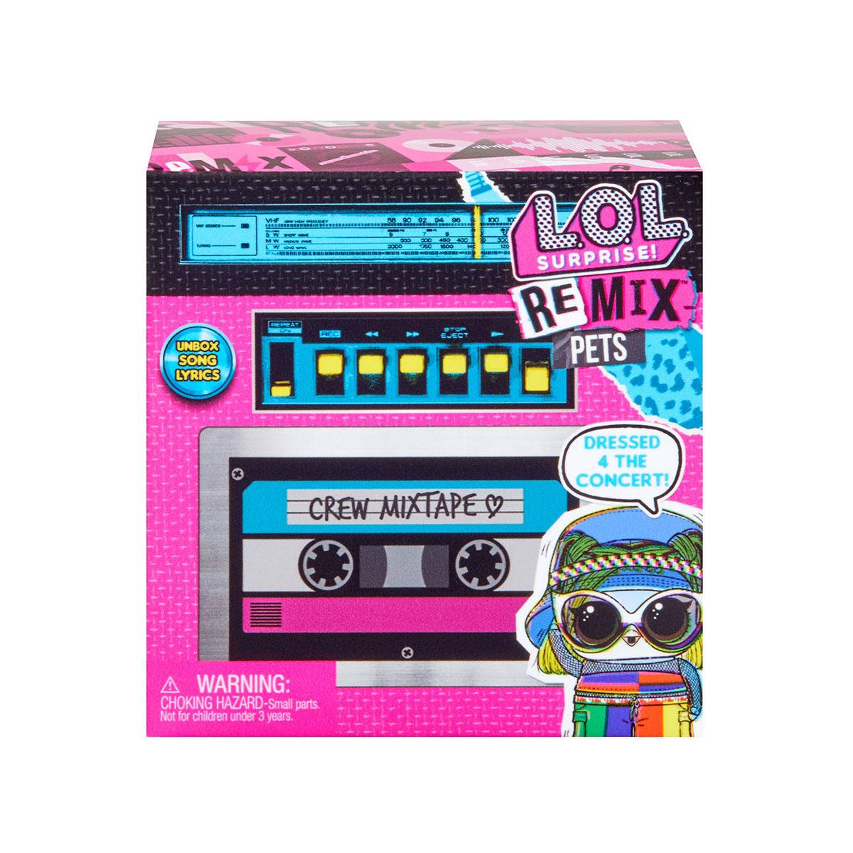 

Игровой набор L.O.L Surprise! W1 серии Remix Мой любимец ЛОЛ Ремикс 567073