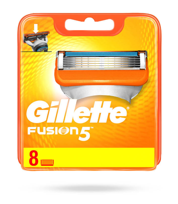 

Сменные картриджи для бритья (Лезвия) Gillette Fusion5 8 шт