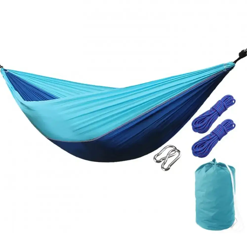 

Гамак без планки плащ с карабином (140см/280см)