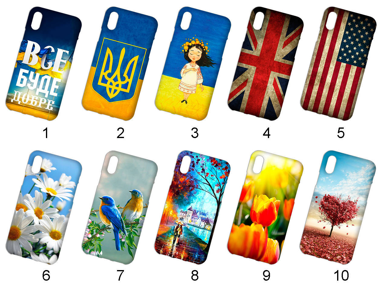 

Красивая накладка на Apple iPhone XS (50 дизайнов)