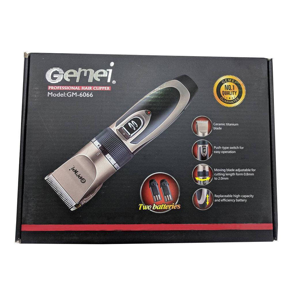 

Профессиональная Машинка для стрижки Gemei GM-6066 с насадками