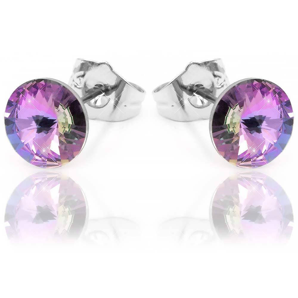 

Серьги-гвоздики Swarovski родиум