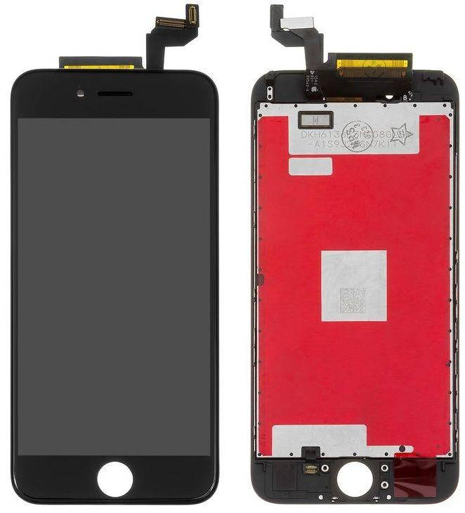 

Дисплей Apple iPhone 6S с тачскрином и рамкой, Retina IPS оригинал, черный