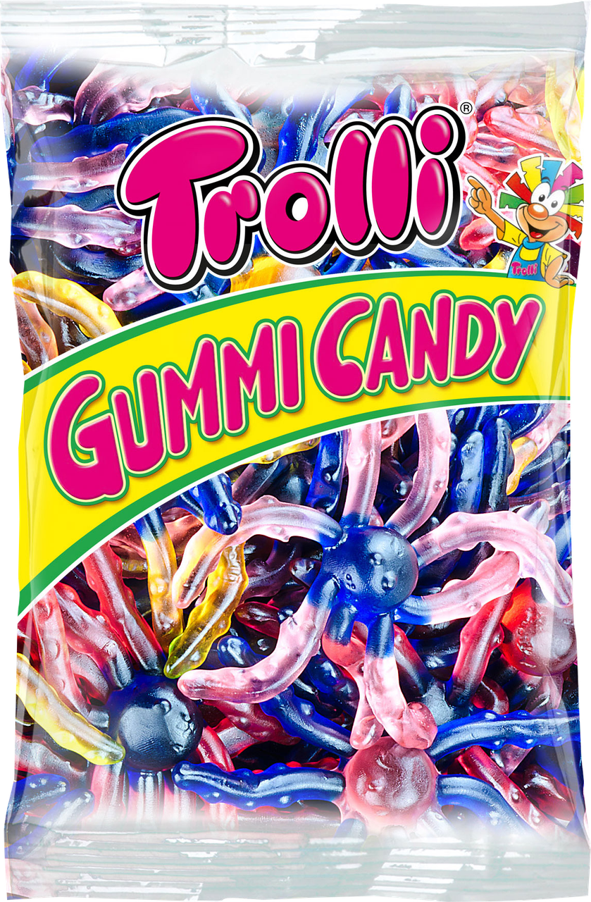 

Мармелад жевательный зефир Octopus осьминог 1кг ТМ Trolli