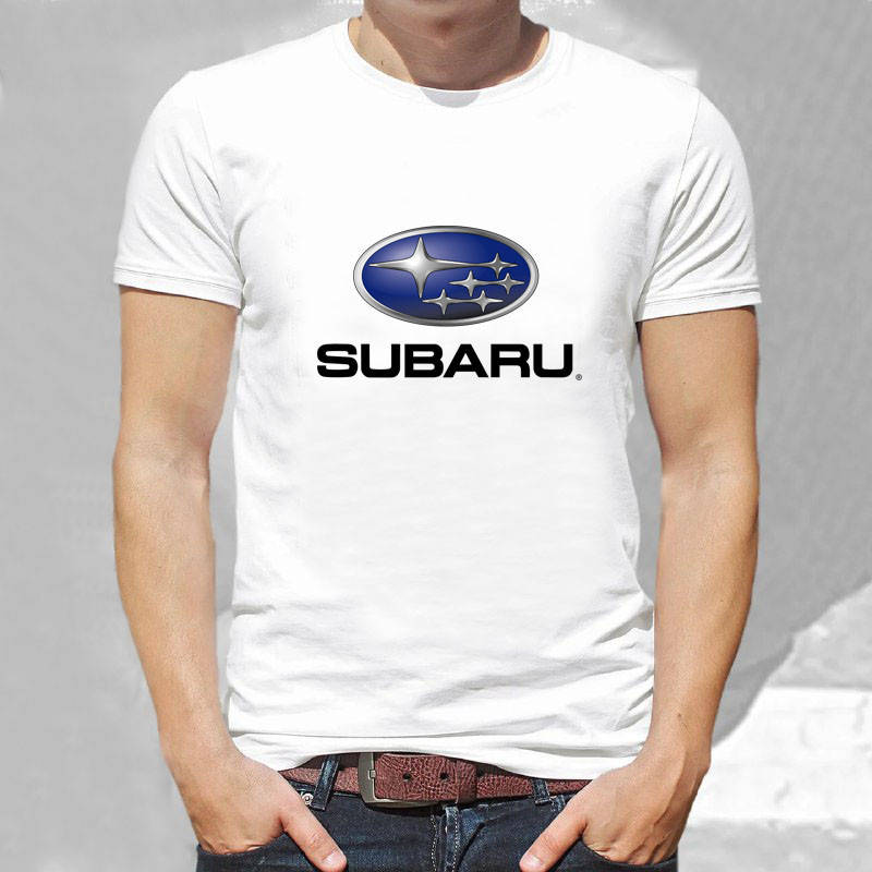 

Мужская футболка с логотипом авто Subaru
