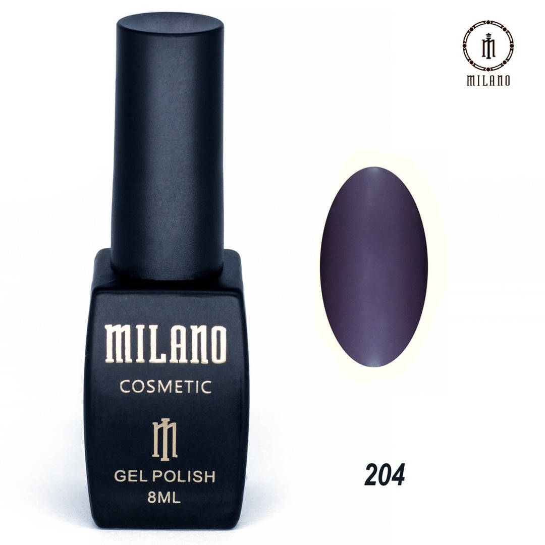 

Гель-лак Milano 8 мл, № 204