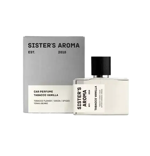 

Аромат для машины Sister's Aroma Tabaco vanilla