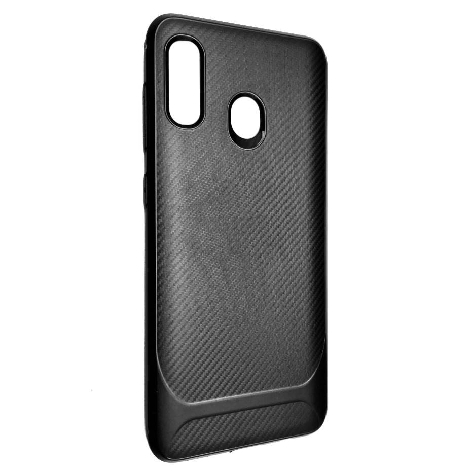 

Чехол-накладка DK Silicone SGP Carbon для Samsung A40 (black), Черный