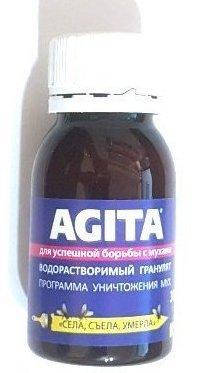 

Средство от мух «Агита 10 в.г.» 30 г (Беларусь)