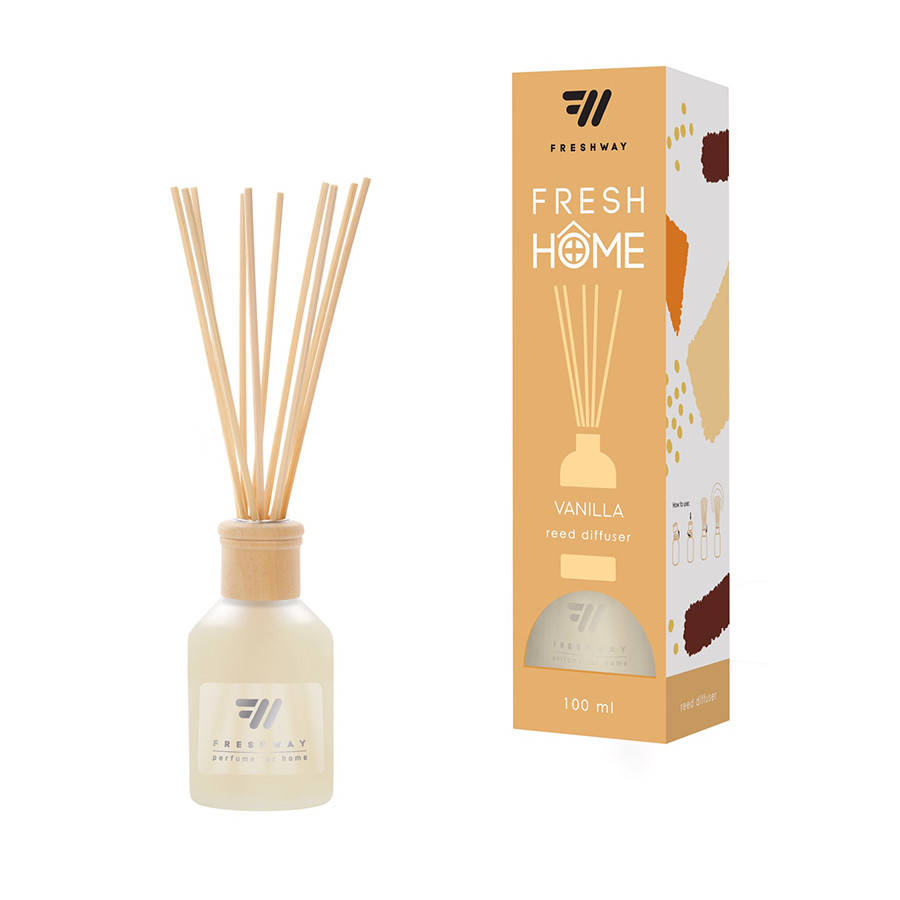 

Аромадиффузор FreshWay Fresh Home Vanilla (Ваниль) 100ml