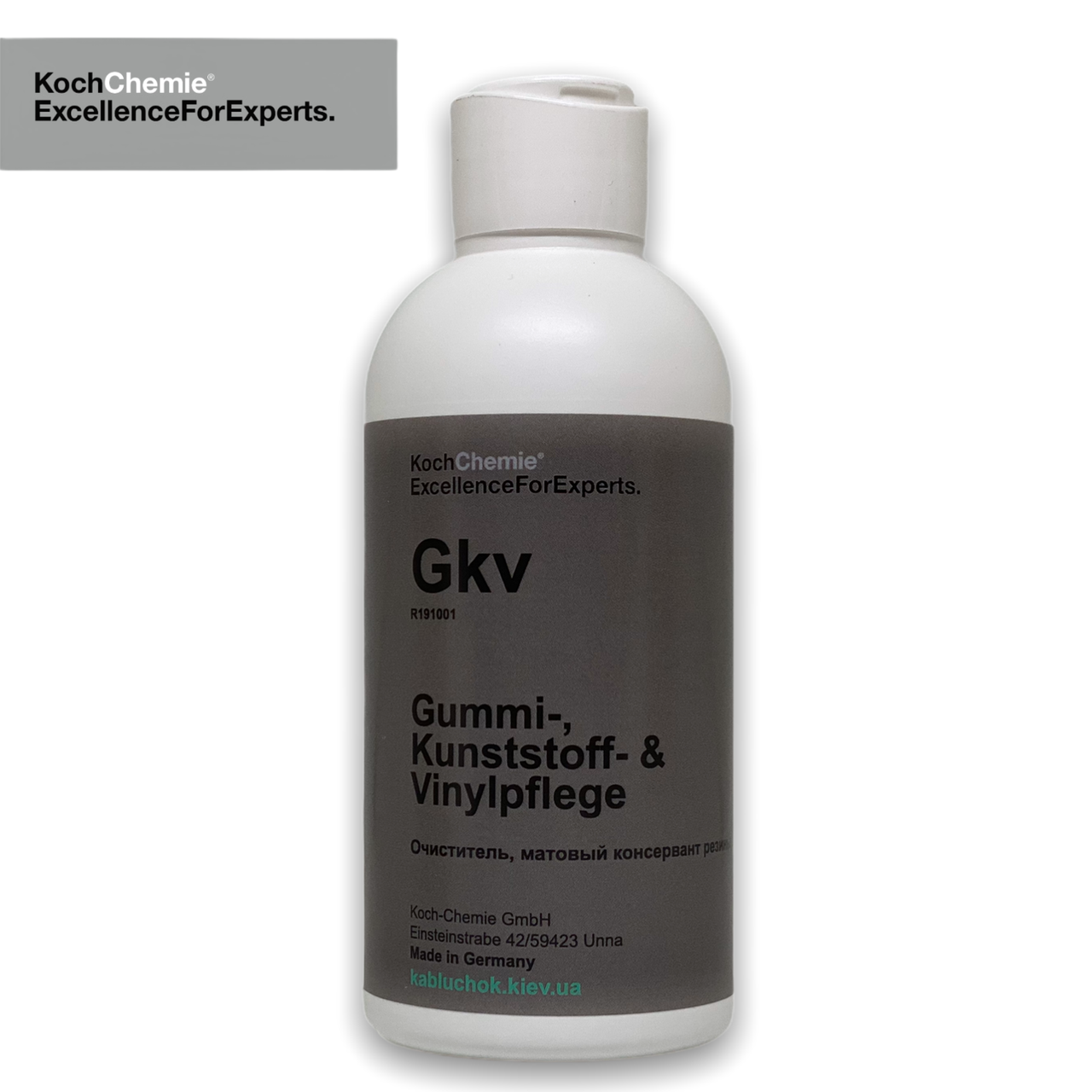 

Koch Chemie Gkv GUMMI & KUNSTSTOFF очиститель, матовый консервант резины, пластика 250 мл