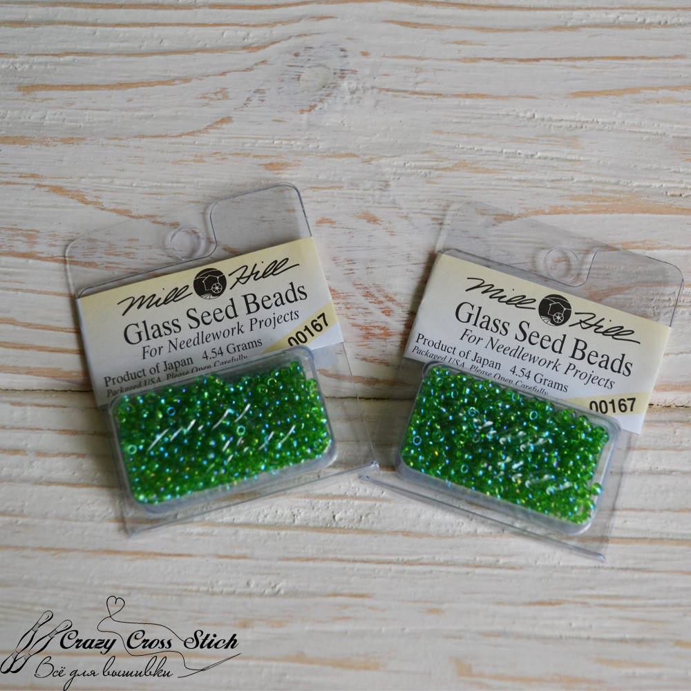 

Бисер Glass Seed Beads Mill Hill 00167