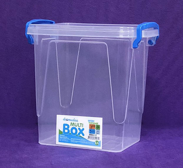 

Ланч-бокс пищевой 11.5x8.5x11.5 (cm) 0.7(л) A-3, Прозрачный