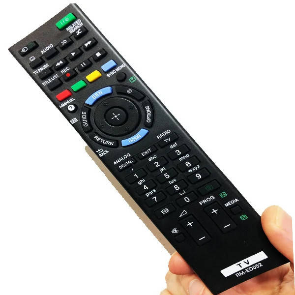 

Пульт для телевизора SONY RM-ED052 3D LCD/PLASMA, Черный