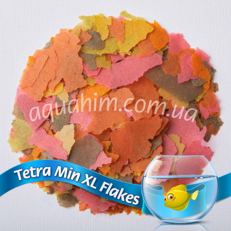 

Корм для акваріумних рибок TetraMin XL Flakes 100грам.