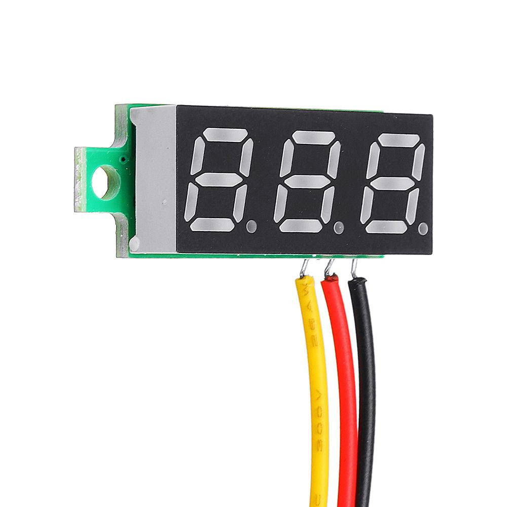 

Цифровой вольтметр синий DC 0 - 100 В. 0.28 "