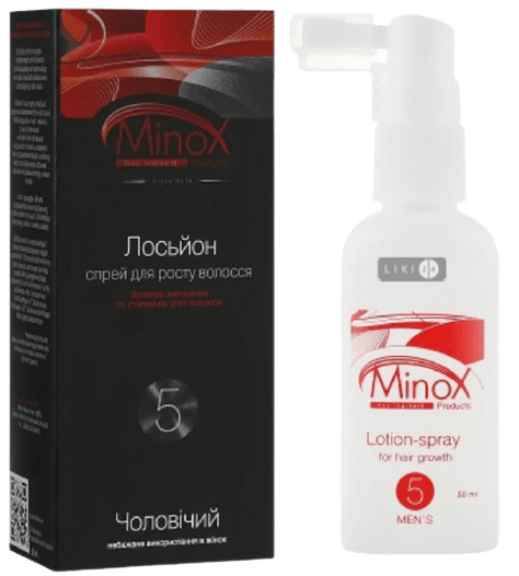 

Лосьон для волос MinoX 5 Lotion-Spray For Hair Growth для роста волос мужской, 50 мл