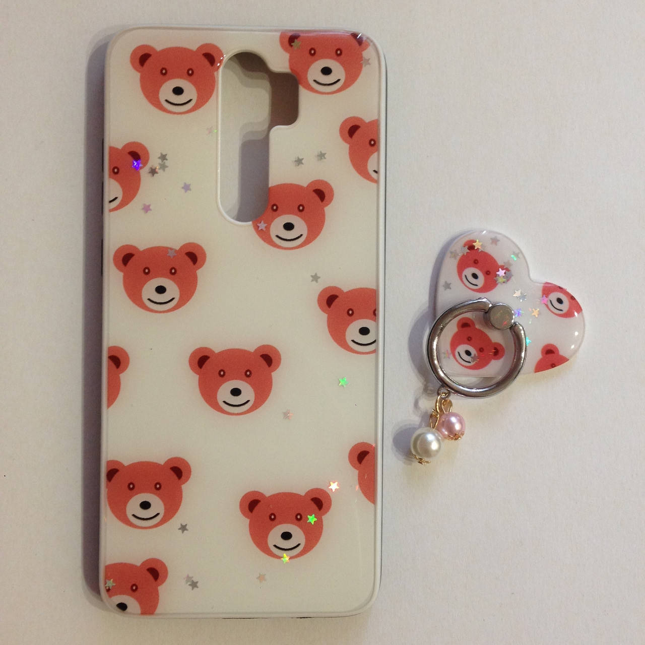 

Чехол для Xiaomi Redmi Note 8 Pro Heart Bear