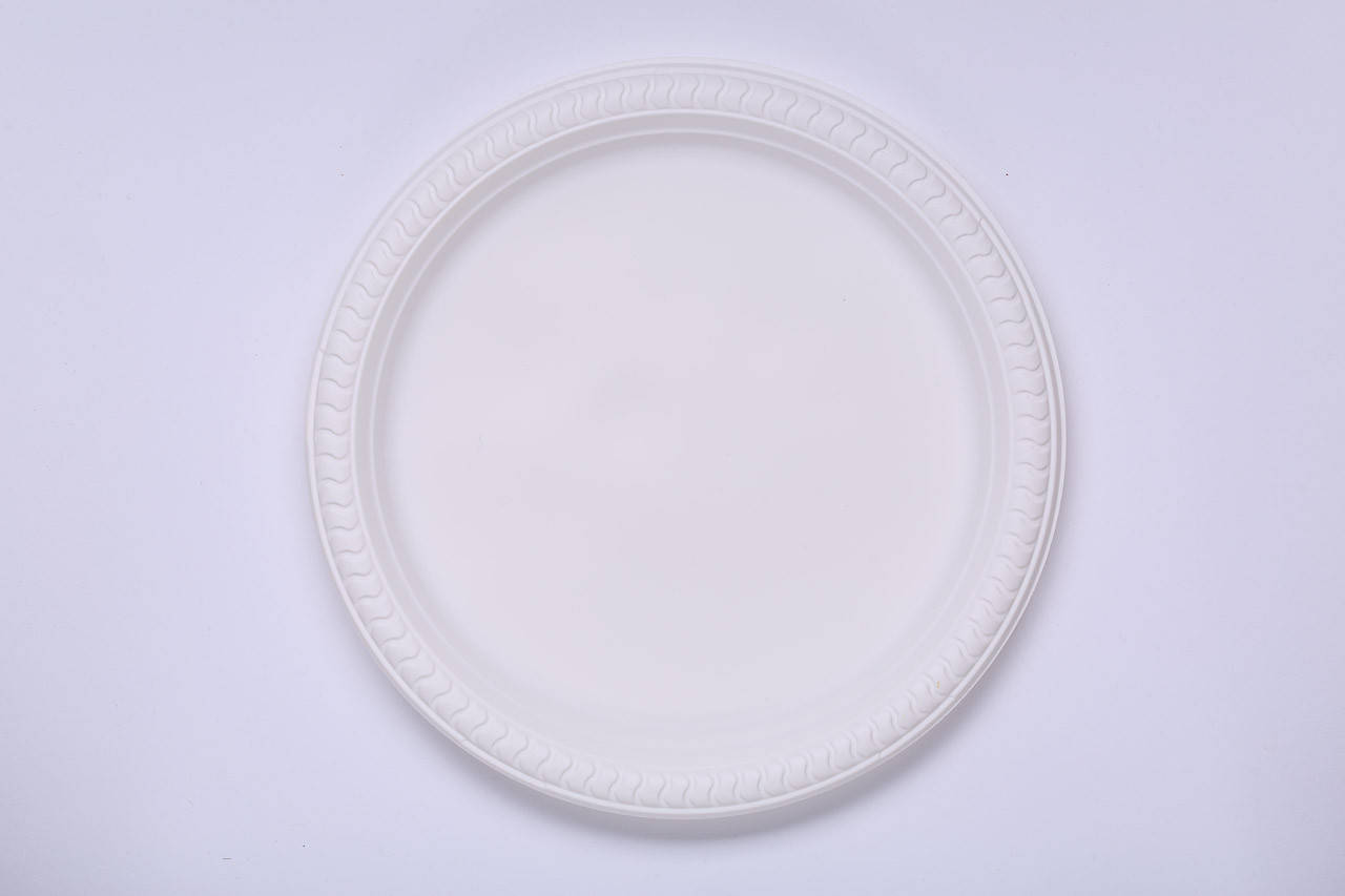 

ЭКО тарелка 155мм диаметр 125шт/уп одноразовая P06A