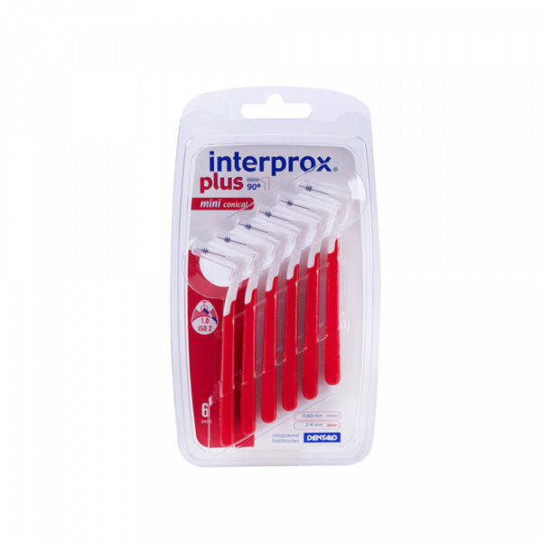 

Ершик для зубов INTERPROX PLUS 2G MINICONICAL, 1.0 мм, 6 шт.
