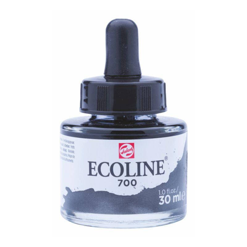 

Краска акварельная жидкая Ecoline (700), Черная, 30 мл, Royal Talens