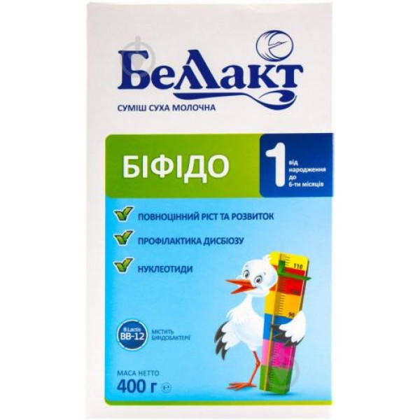 

Смесь Беллакт Бифидо 1 от 0 до 6 мес, 400 г