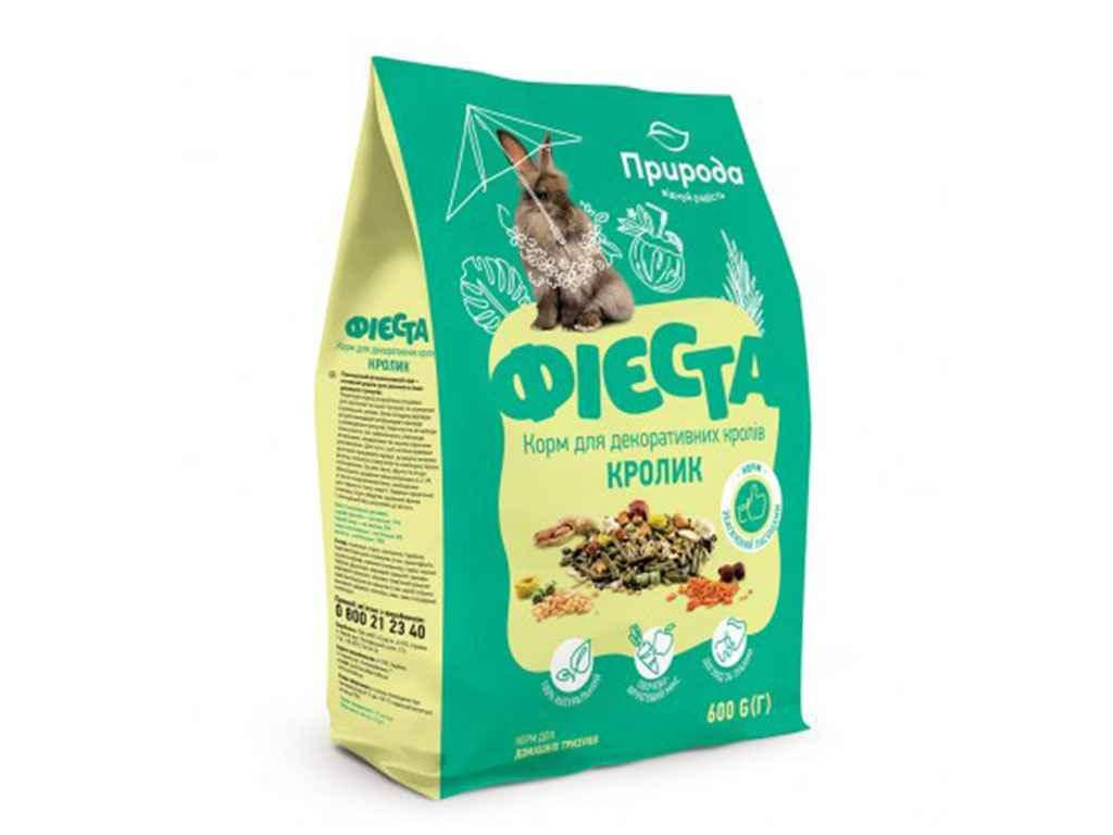 

Корм Фієста Кролик для гризунів 0.6кг ТМ ПРИРОДА