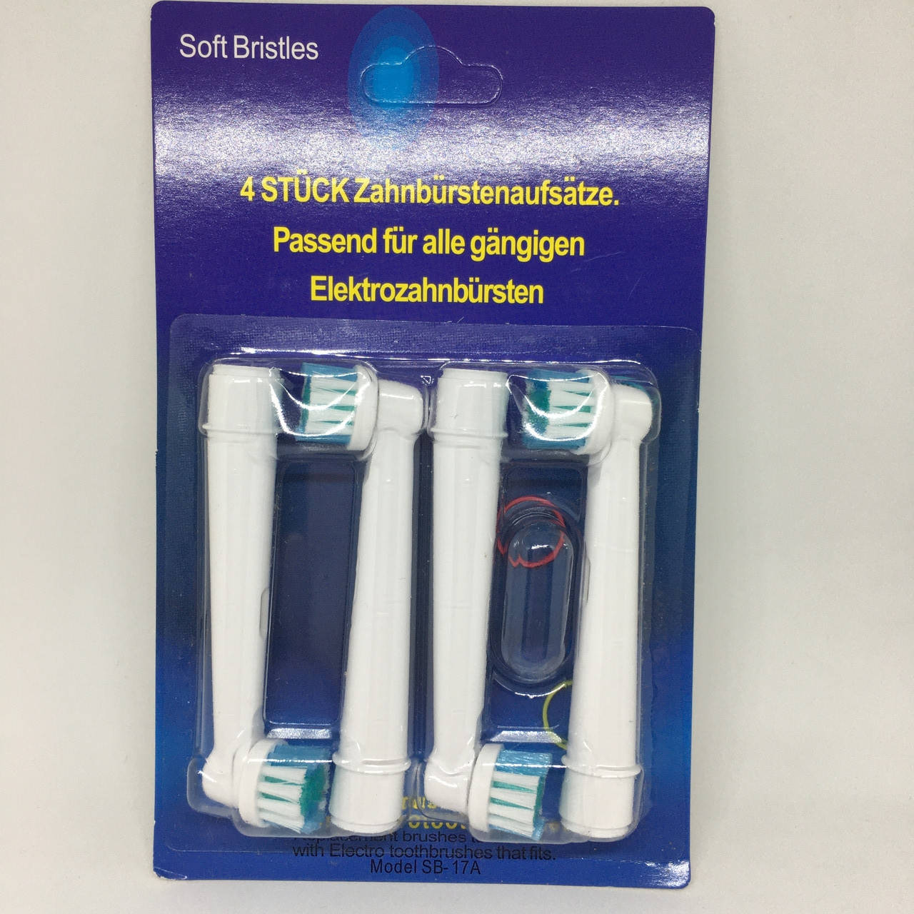 

Насадки для электрической зубной щетки Braun Oral-B Pro-Expert, Vitality Precision Clean, EB20-4, SB-17A(4 шт)