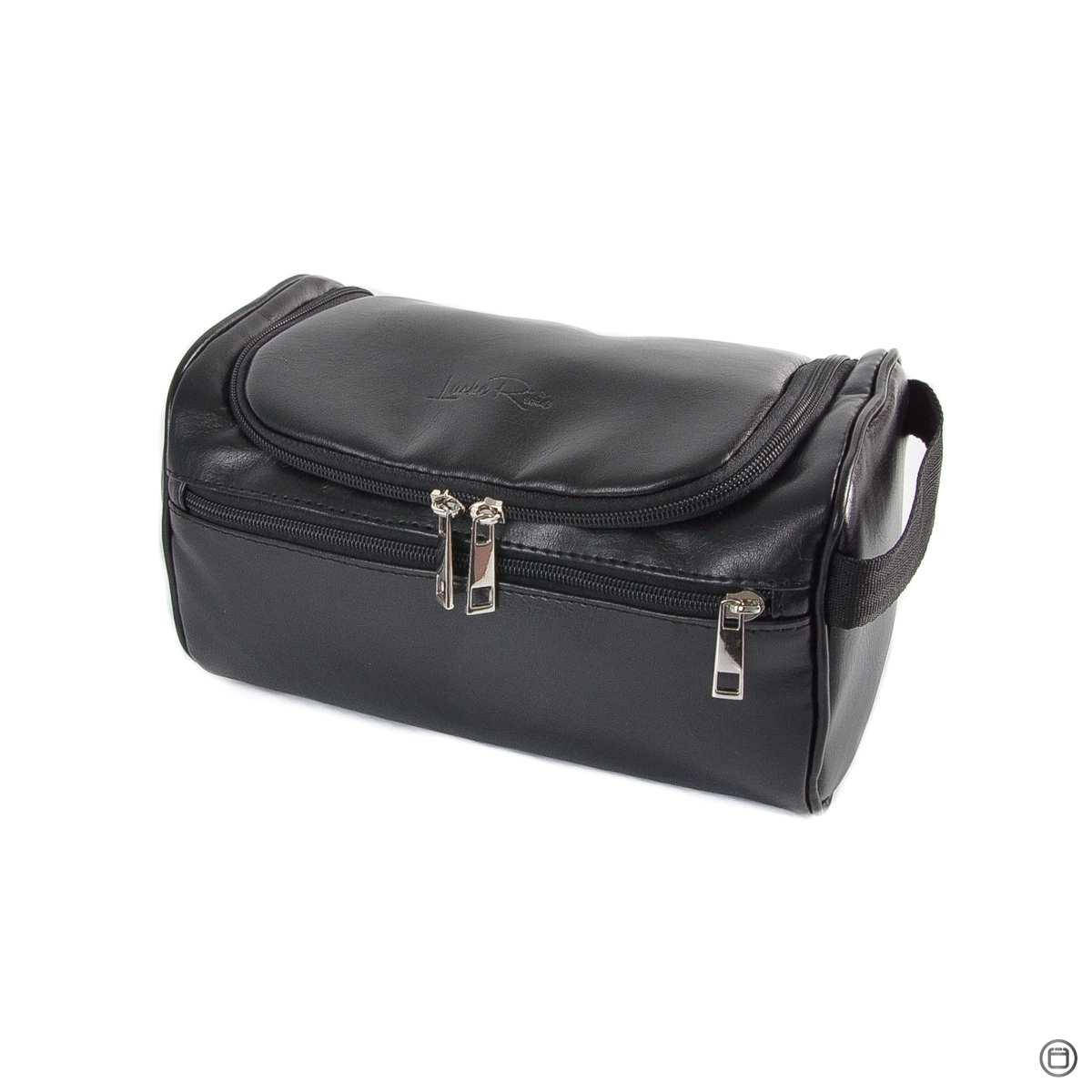 

Косметичка мужская из кожзама Case 499 черная, Черный