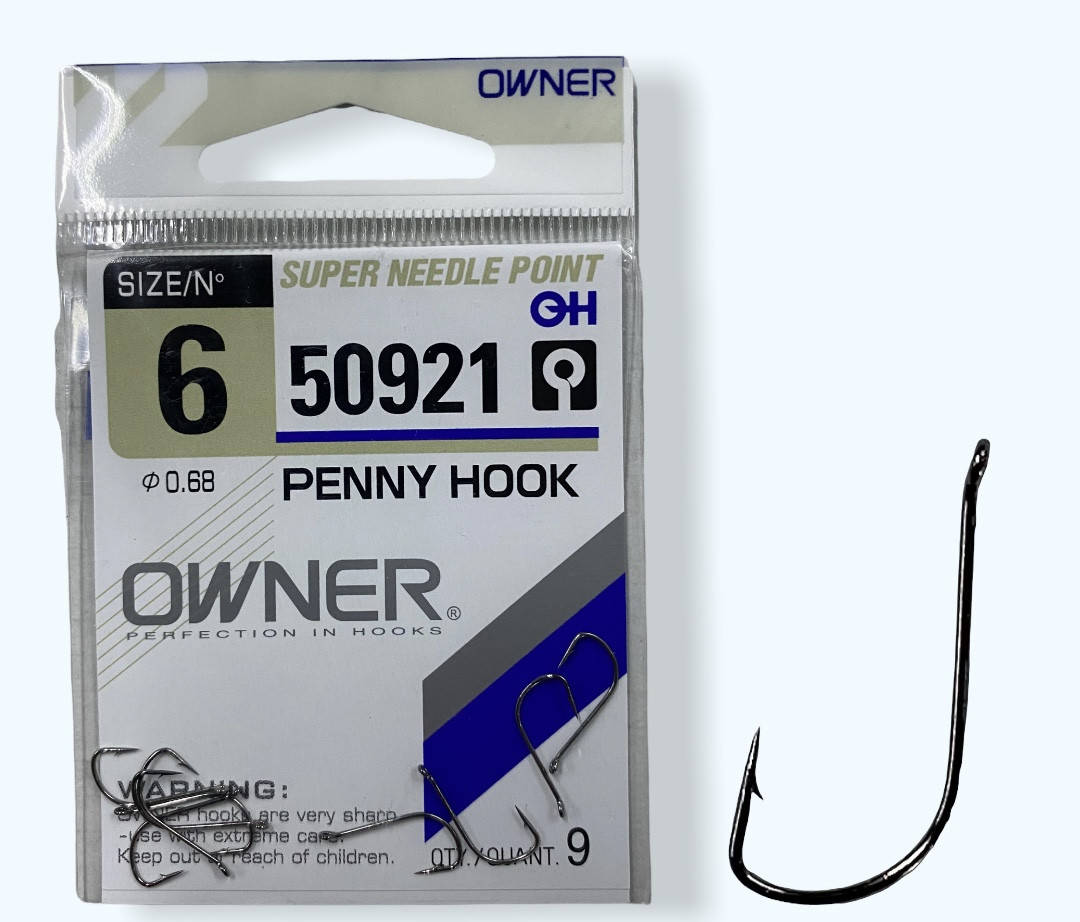 

Крючки OWNER 50921 Penny BN, 6