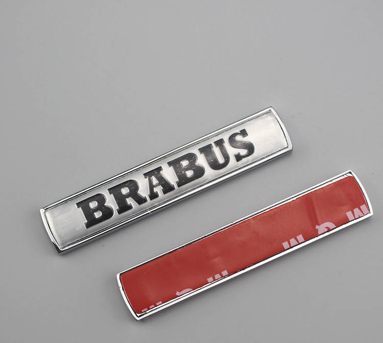 

Эмблема шильдик Наклейка Mercedes Мерседес Brabus Брабус AMG GT,B,C,CLA,CLC,CLK,CLS,E, GLA,GLC,GL,GLE,GLK,GLS, Черный