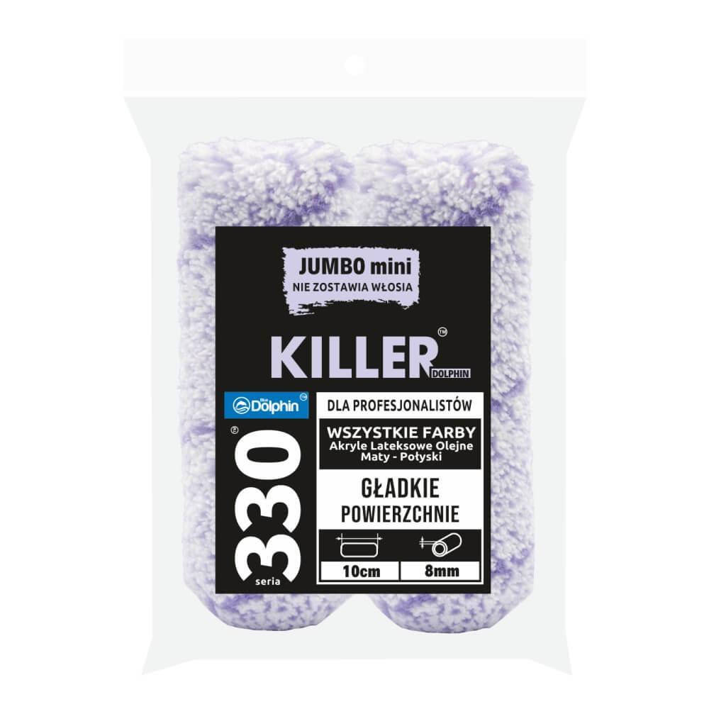 

Валик малярный Blue Dolphin 330 Jumbo Mini KILLER K10W9 10 см 9 мм