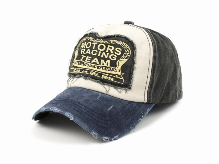 

Бейсболка Motors Racing Team Vintage RoAd Синий Песочный Чёрный  (22810