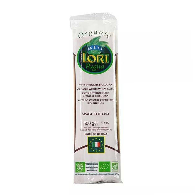 

Макароны Bio Lori Puglia Organic Спагетти цельнозерновые №1403 500г