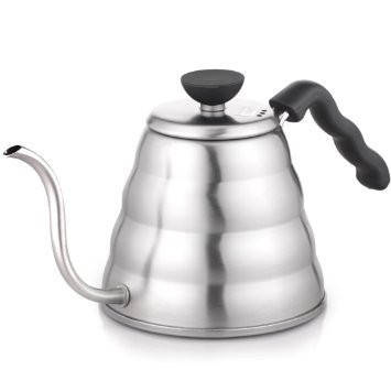 

HARIO V60 BUONO Чайник с нержавеющей стали на 1,0 л., Светло-серый