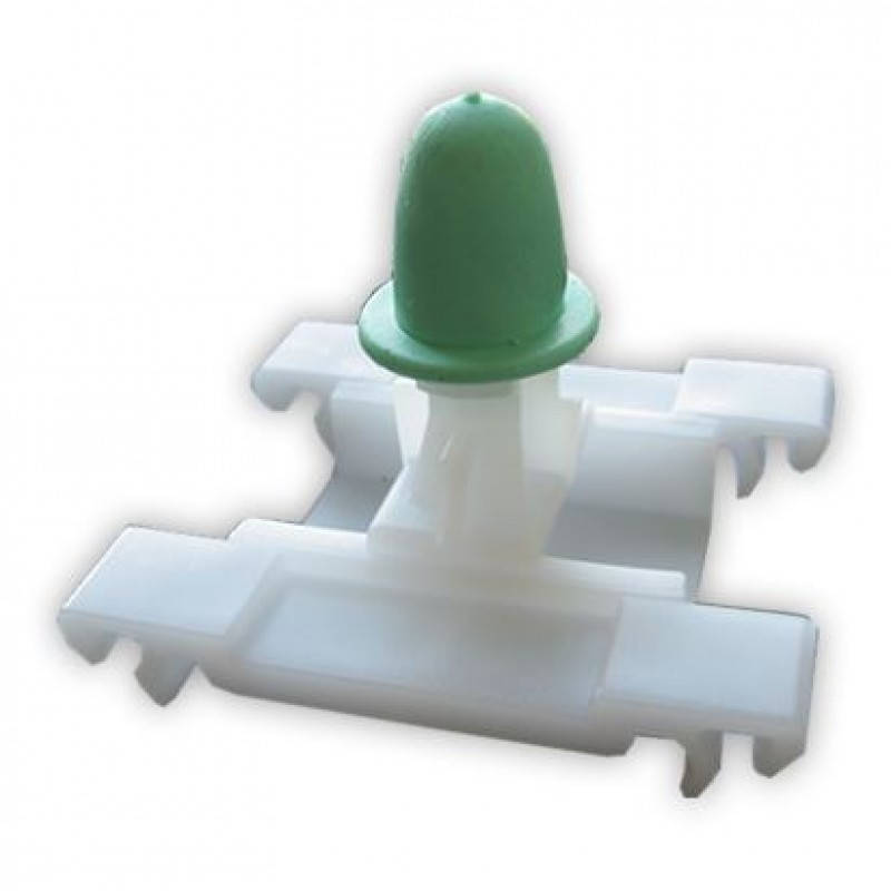 

Крепление бокового молдинга с резиновым уплотнителем, цвет: белый. VW Golf 3, VW Vento (1H0853585B)