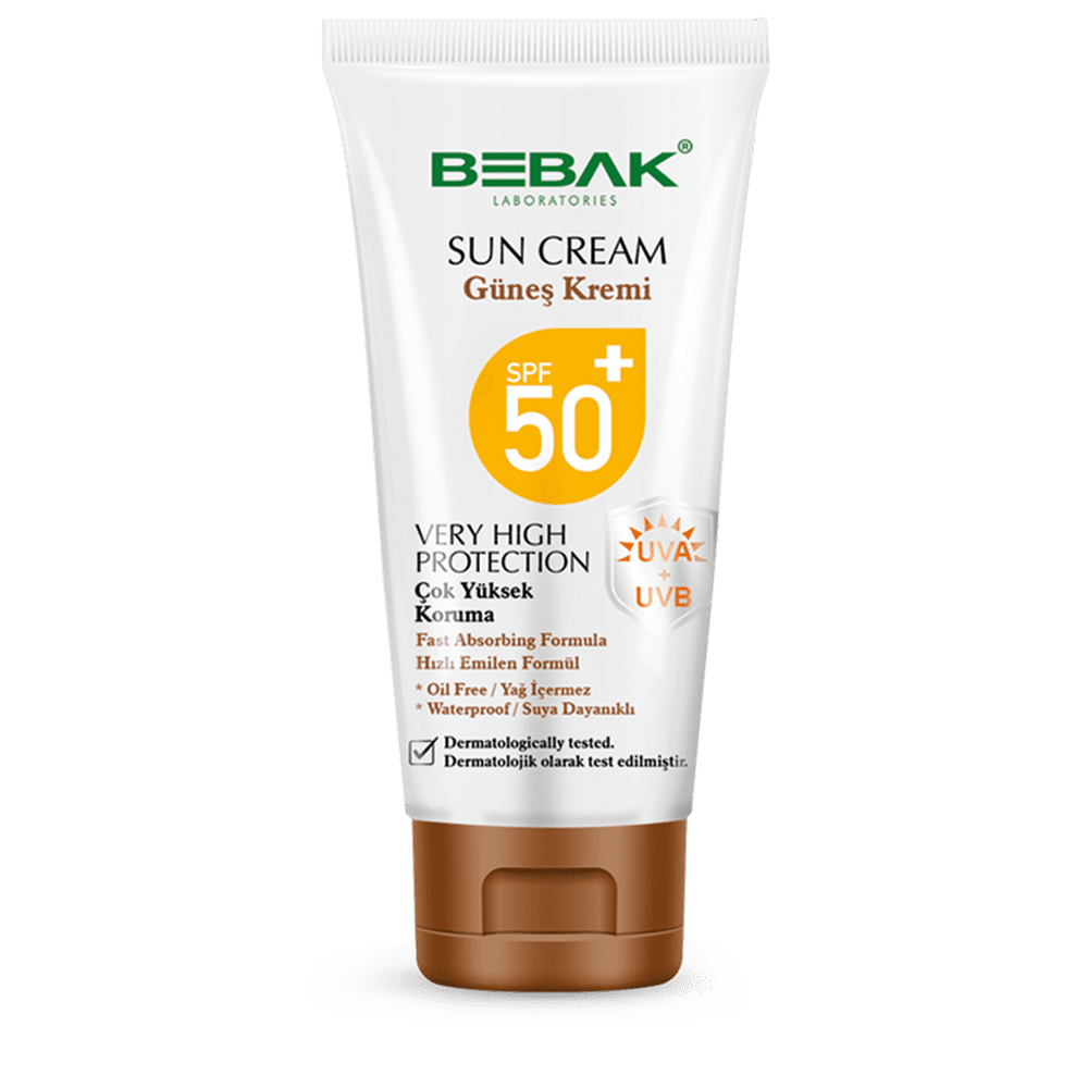 

Солнцезащитный крем с SPF 50+ Bebak, 75 мл