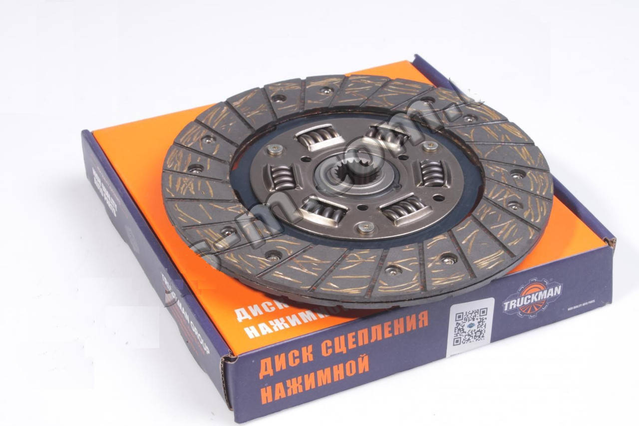 

Диск сцепления ведомый ВАЗ 2106, 2103, 2121, Москвич(АЗЛК)-2141 (пр-во Truckman)