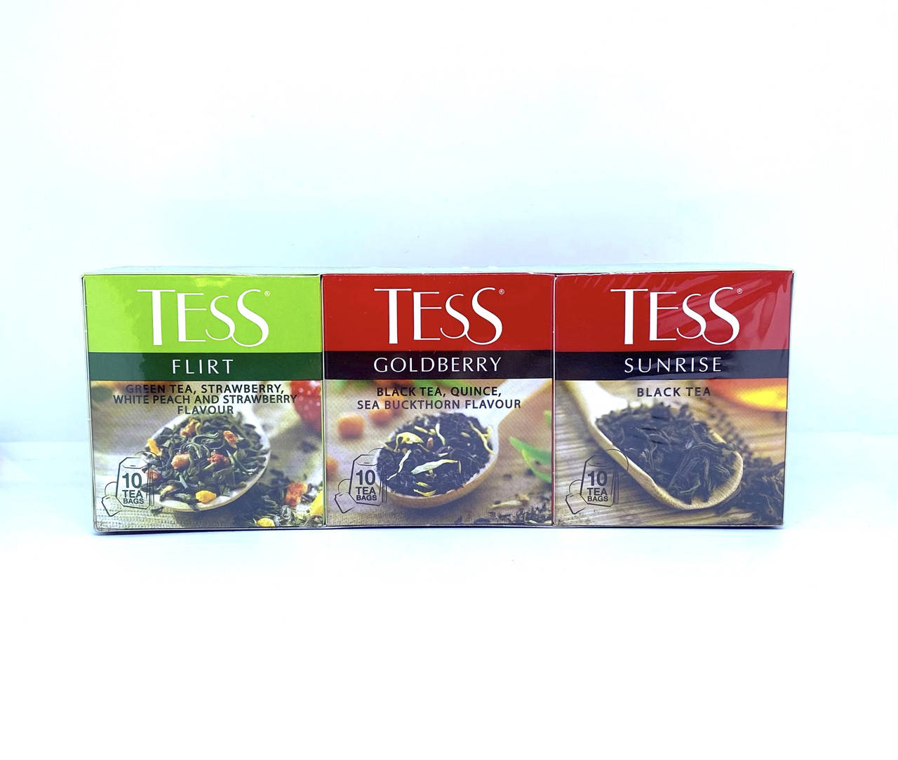

Чай ассорти в пакетиках Tess 3 вкуса 30 шт х 1,5 г (732)