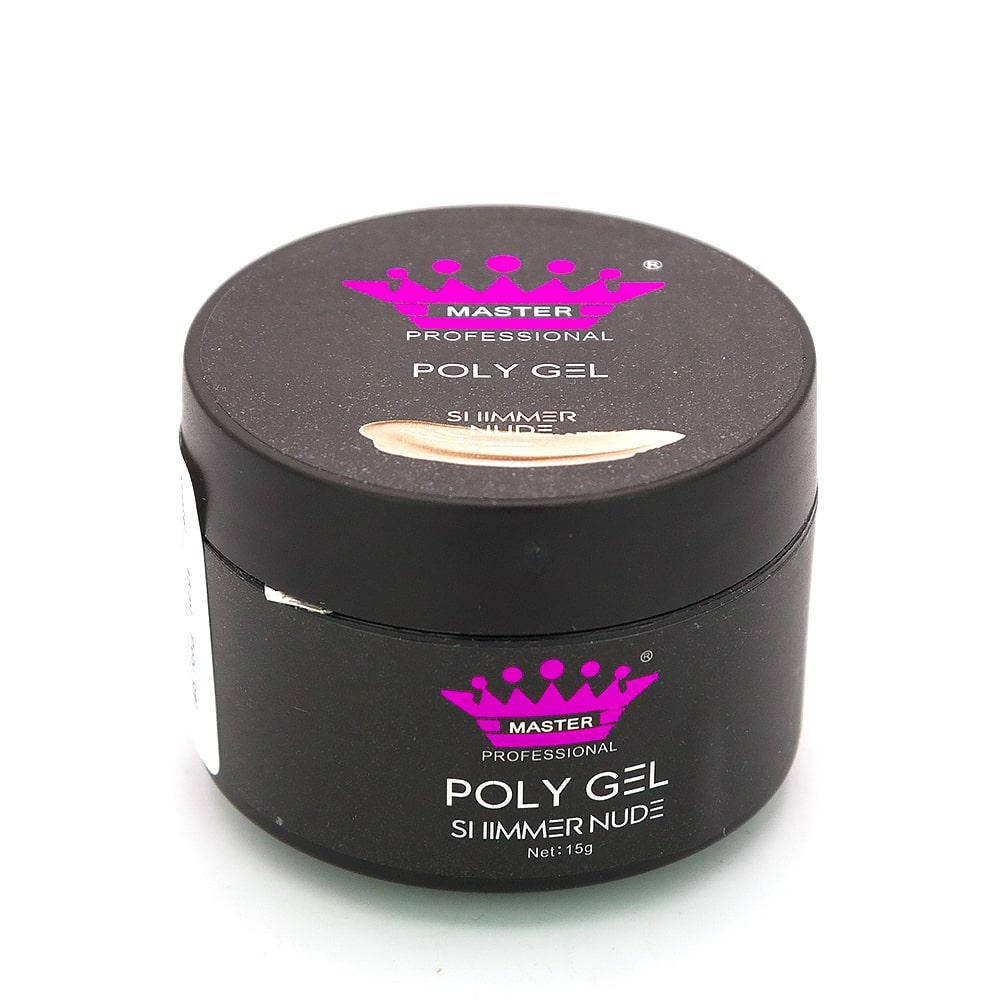

Полигель Master Professional Shimmer Poly Gel 15 г, Nude