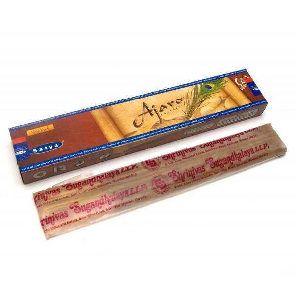 

Ajaro (Вечная Молодость)(15 gm) (12 шт/уп)(Satya) пыльцовое благовоние
