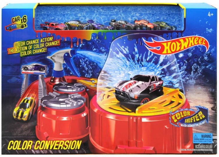 

Автомойка Hot Wheel с машинками меняющими цвет 6761