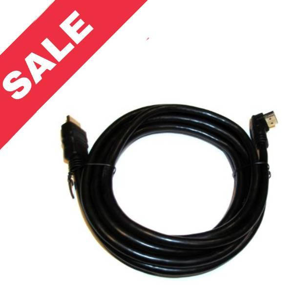 

Кабель HDMI-HDMI 3м (угловой)