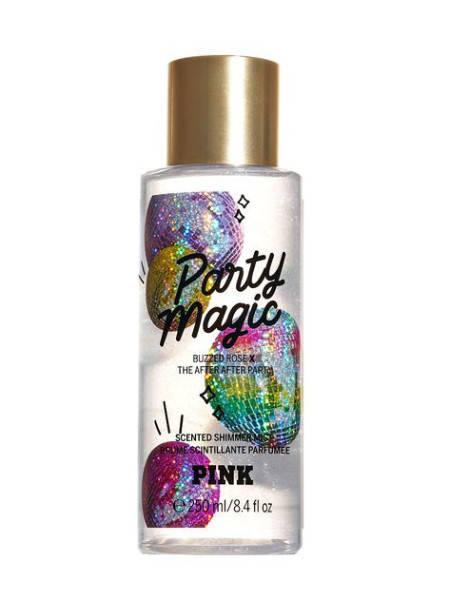 

Парфюмированный спрей для тела с блестками Victoria`s Secret PINK PARTY MAGIC FRAGRANCE SHIMMER MIST BODY