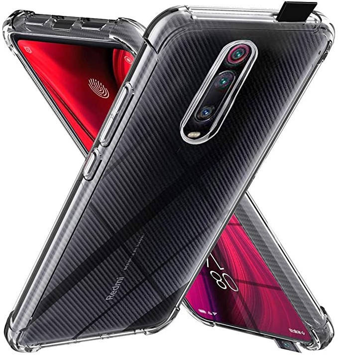 

Силиконовый противоударный прозрачный чехол для Xiaomi Mi 9T (бампер)